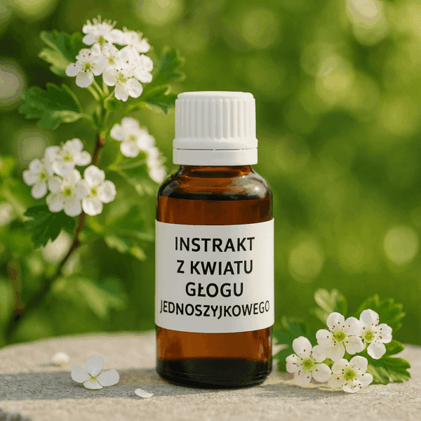 Instrakt z kwiatu Głogu Jednoszyjkowego