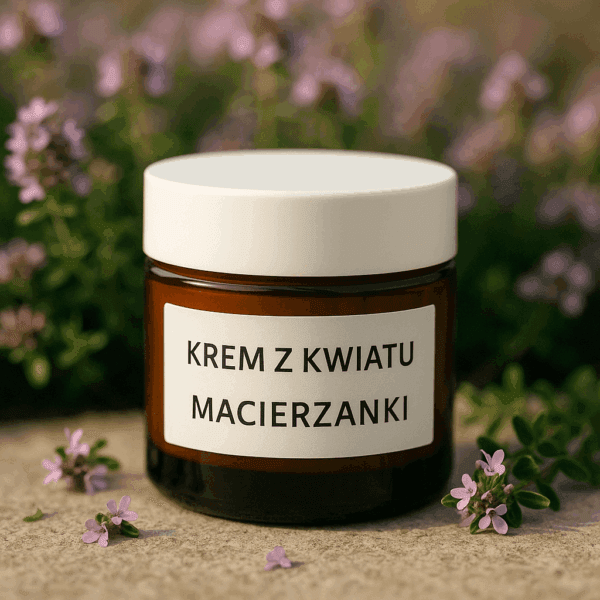 Krem z kwiatu Macierzanka