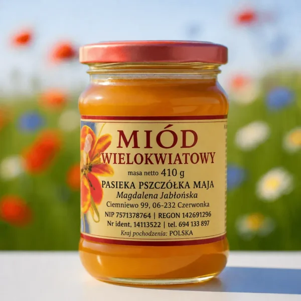 Miód Wielokwiatowy 410g