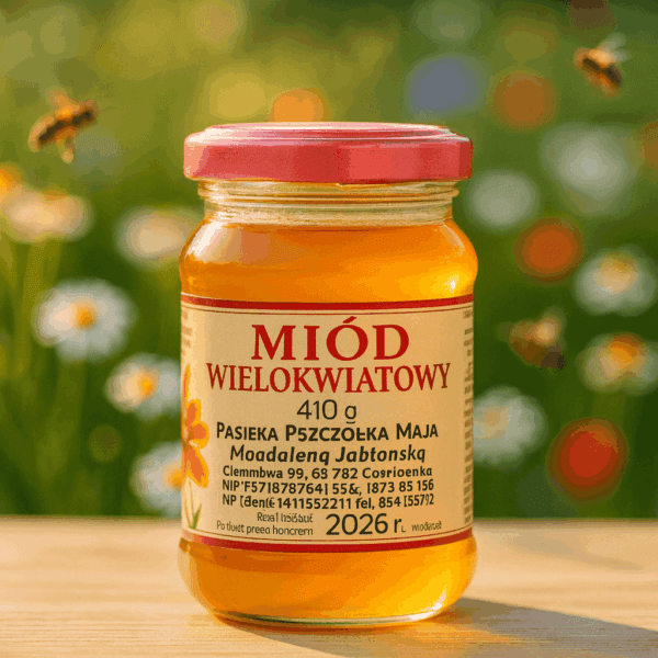 Miód Wielokwiatowy 410g