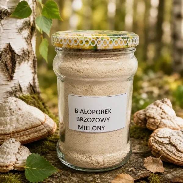 Białoporek brzozowy mielony 50g