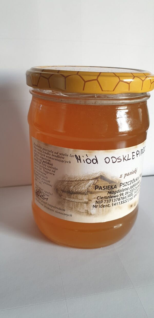 Miód odsklepinowy  650g