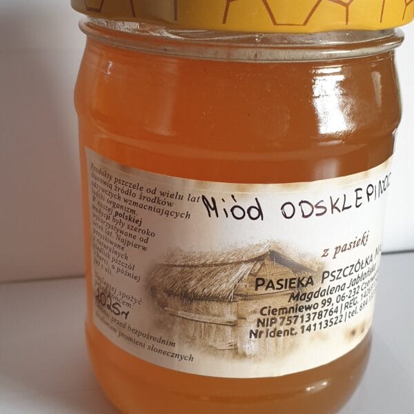 Miód odsklepinowy  650g