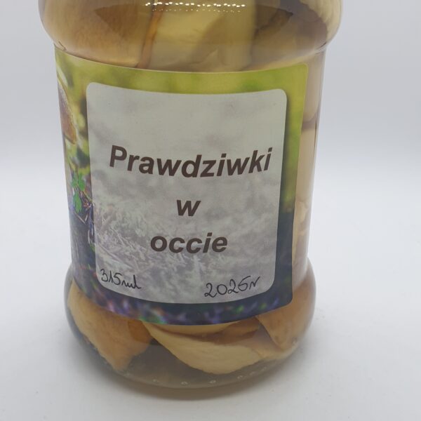 Grzyby marynowane prawdziwki w occie