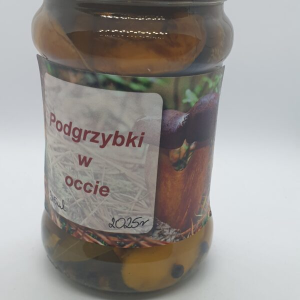 Grzyby marynowane, podgrzybki w occie