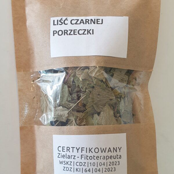 Ziele Liść Czarnej Porzeczki